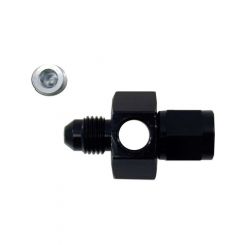 Nitrous Express Fitting Gauge Adapter Straight 4 AN Male to 4 AN Male 1
