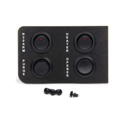 Nitrous Express Switch Panel Dash Mount 2 Rockers / 1 Momentary Rocker