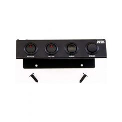 Nitrous Express Switch Panel Console Mount 2 Rockers / 1 Momentary Rock
