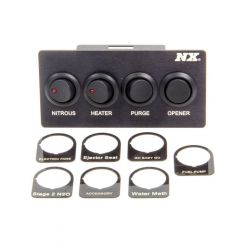 Nitrous Express Switch Panel Dash Mount 2 Rockers / 1 Momentary Rocker