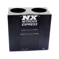 Nitrous Express Nitrous Oxide Bottle Heater Bath Style Dual Bottle Auto