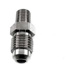 Nitrous Express Fitting Adapter Straight 4 AN Male to 1/16 in NPT Male