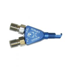 Nitrous Express Nitrous Oxide Nozzle Piranha 90 Degree Discharge 1/16 i