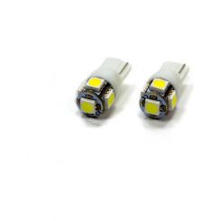 Oracle Lighting LED Light Bulb - 5 LED - White - T10 Style - Pair