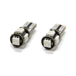 Oracle Lighting LED Light Bulb - 5 LED - Amber - T10 Style - Pair