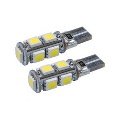 Oracle Lighting LED Light Bulb - 9 LED - White - T10 Style - Pair