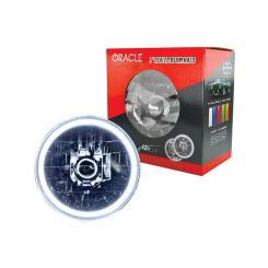 Oracle Lighting Headlight Sealed Beam 7 in OD Halo LED Ring Requires