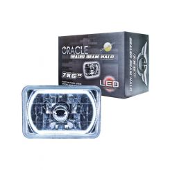 Oracle Lighting Headlight Sealed Beam 7 x 6 in Halo LED Ring Require