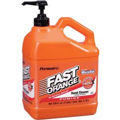 Permatex Hand Cleaner - Fast Orange - Pumice - 1 gal Pump Bottle - Each