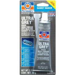 Permatex Sealant - Ultra Gray - Silicone - 3.00 oz Tube - Each