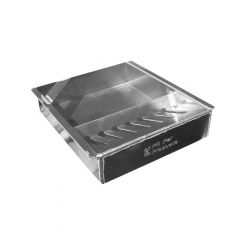 Pit-Pal Products Gear Change Tray Economy 13-1/2 x 2-1/2 x 11 in Aluminu