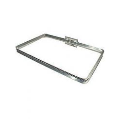 Pit-Pal Products Trash Bag Holder Junior Wall Mount 10-3/4 x 10 in Alumin
