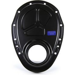 Pro Cam Timing Cover 1 Piece Steel Black Paint Big Block Snout Small B