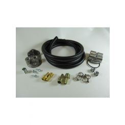 Perma-Cool Remote Oil Filter Single Filter 3/4-16 in Thread Adapter 8 f
