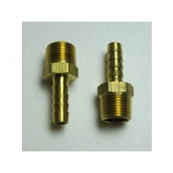 Perma-Cool Fitting Adapter Straight 3/8 in NPT Male to 5/16 in Hose Bar
