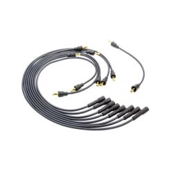 Pertronix Ignition Spark Plug Wire Set Stock-Look Spiral Core 7 mm Bla