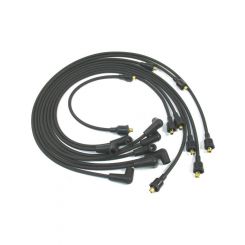 Pertronix Ignition Spark Plug Wire Set Stock-Look Spiral Core 7 mm Bla