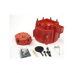 Pertronix Ignition Cap and Rotor Kit Cap / Rotor Red GM HEI Style V8 Kit