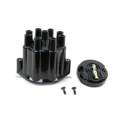 Pertronix Ignition Cap and Rotor Kit Cap / Rotor Socket Style Black P