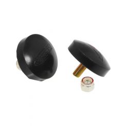 Prothane Bump Stop 0.688 in Tall 2 in OD 3/8 in Stud Mount Button