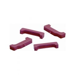 Prothane Radiator Bushing - Polyurethane - Red - GM 1968-87 - Set of 4
