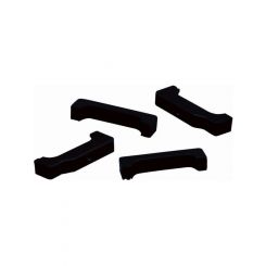 Prothane Radiator Bushing Polyurethane Black GM 1968-87 Set of 4