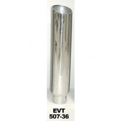 Pypes Performance Exhaust Exhaust Stack Clamp-On / Weld-On 5 in OD