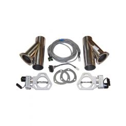 Pypes Performance Exhaust Exhaust Cut-Out Electric Bolt-On 3 in Pipe