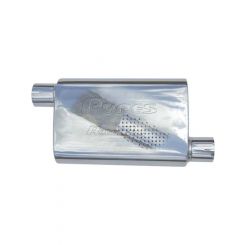 Pypes Performance Exhaust Muffler Race Pro 2-1/2 in Offset Inlet 2-1/2