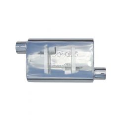 Pypes Performance Exhaust Muffler Street Pro 3 in Offset Inlet 3 in Off