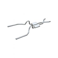 Pypes Performance Exhaust Exhaust System Crossmember-Back 2-1/2 in Diam
