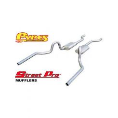 Pypes Performance Exhaust Exhaust System Crossmember-Back 2-1/2 in Dia