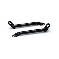 QA1 Trailing Arm Brace Tubular Steel Black Powder Coat GM A-Body 1968-72