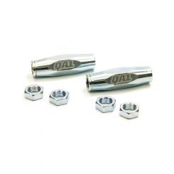 QA1 Tie Rod Sleeve 5/8-18 in Female Thread 3-3/8 in Long Hex Tube Steel