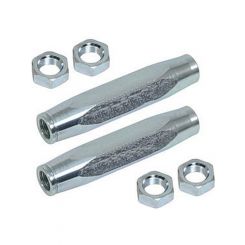 QA1 Tie Rod Sleeve 5/8-18 in Female Thread 4-7/8 in Long Hex Tube Steel