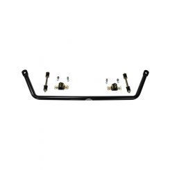 QA1 Sway Bar Front Bolt-On 1-1/4 in Diameter Chromoly Black Powder Coat