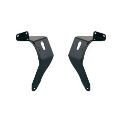 QA1 Motor Mount Bolt-On Pad Kit Steel Black Powder Coat QA1 Conversi (7740-252)