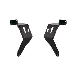 QA1 Motor Mount Bolt-On Pad Kit Steel Black Powder Coat QA1 Conversi (7740-253)