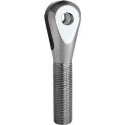 QA1 Rod End Clevis 5/16 in Bore 3/8-24 in Right Hand Male Thread 3/16 i (CR5-6)