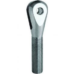 QA1 Rod End Clevis 3/8 in Bore 1/2-20 in Right Hand Male Thread Steel N (CR6-8)