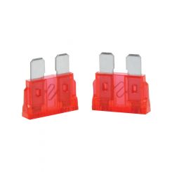 Quickcar Racing Products Fuse - ATC - 10 amp - Plastic - Red - Set of 5