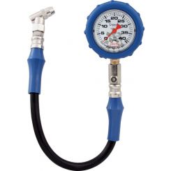 Quickcar Racing Products Tire Pressure Gauge 0-40 psi Analog 2-1/2 in