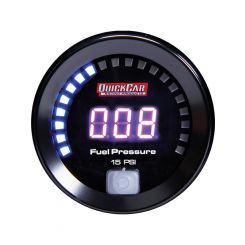 Quickcar Racing Products Fuel Pressure Gauge 0-15 psi Electric Digital