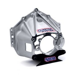Quarter Master Bellhousing Reverse Mount Starter Alloy  Natural Chevy