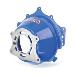 Quarter Master Bellhousing Block Mount Starter Steel Blue Powder Coat