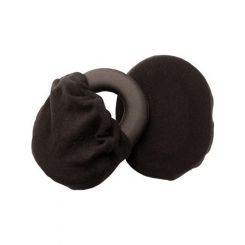Racing Electronics Headset Cushion Cover Elastic Cotton Black Over-Ear