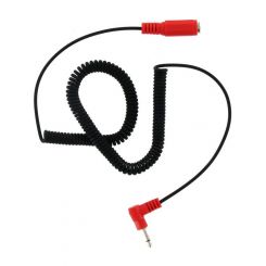 Racing Electronics Headset Cable 90 Degree 1/8 in Female to 1/8 in Male