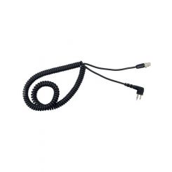 Racing Electronics Headset Cable Motorola Twin Pin Spiral Cord