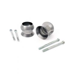 Rough Country Exhaust Manifold Extension Steel Natural 2 in Lift or More