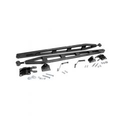 Rough Country Traction Bars Bolt-On Brackets / Hardware Steel Black Pow